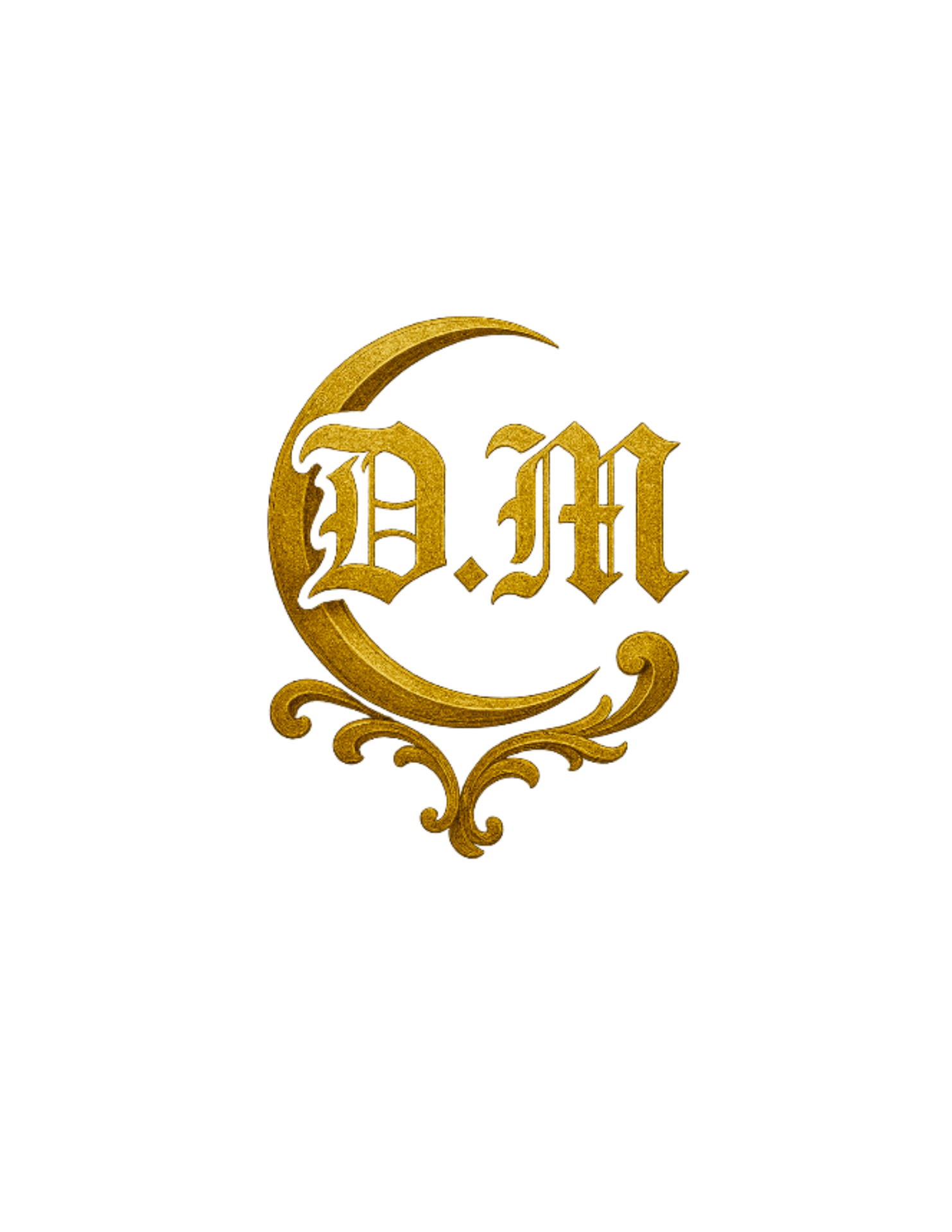 Danny Moon tattoo artist monogram logo